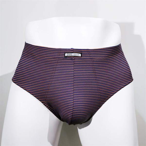 SET - BRIEF ORANGE/BLUE