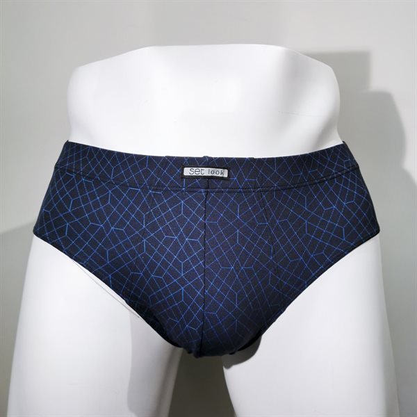 SET - BRIEF BLUE SQUARE