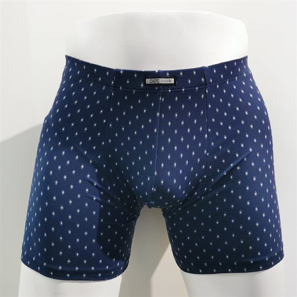 SET - BOXER BLUE DOTS