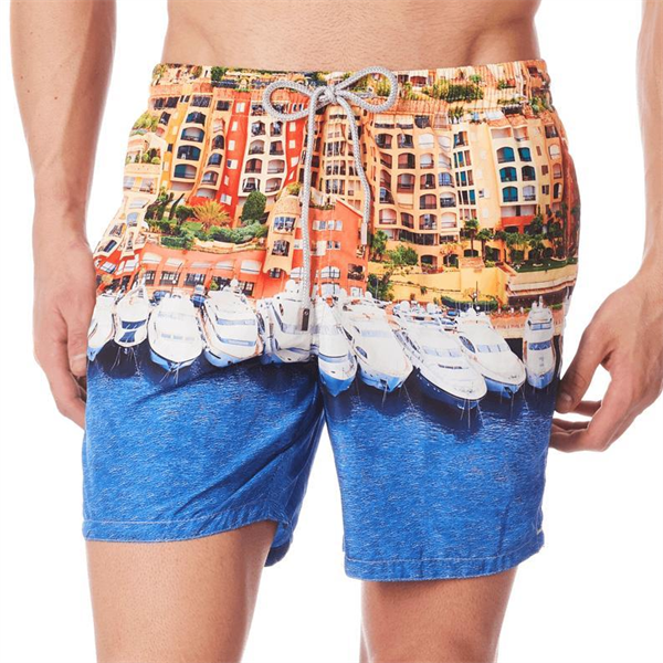 ZEYBRA - BEACH SHORTS RED RACE