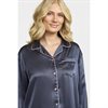 DAMELLA SATIN PYJAMA ANTRAZIT
