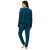 DKNY DEEP TEAL VELOUR  JOGGER 