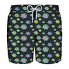 ZEYBRA - BEACH SHORTS PESCI FLUO